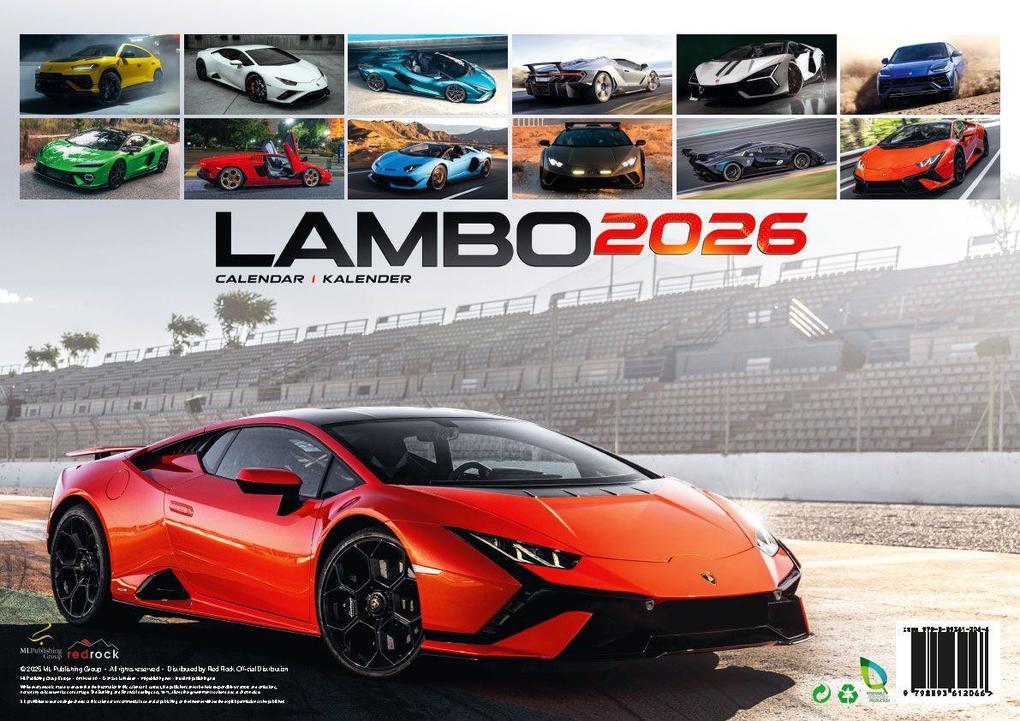 Weitere Ansicht: Lamborghini Kalender 2026
