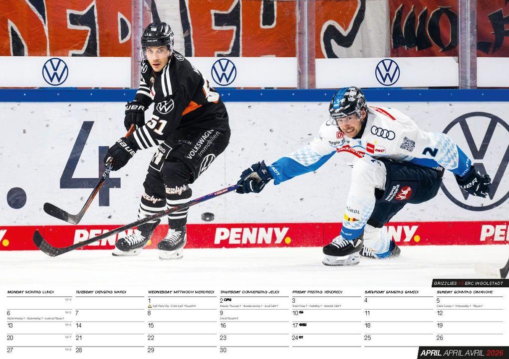Weitere Ansicht: Eishockey 2026 Kalender