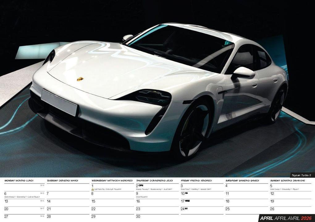 Weitere Ansicht: Porsche Kalender 2026