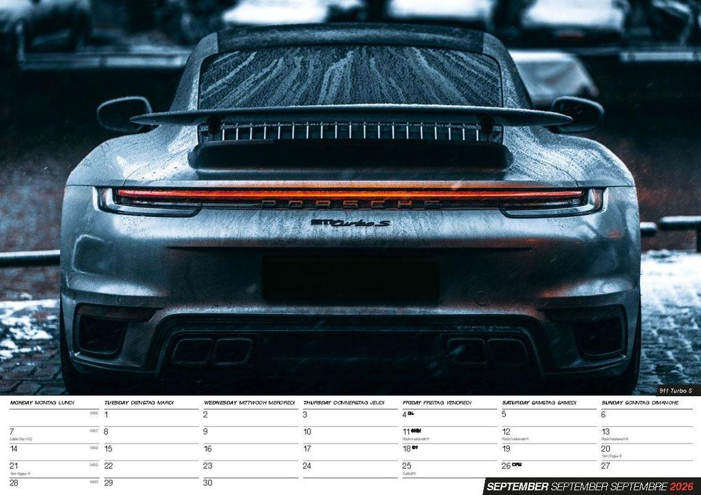 Weitere Ansicht: Porsche Kalender 2026