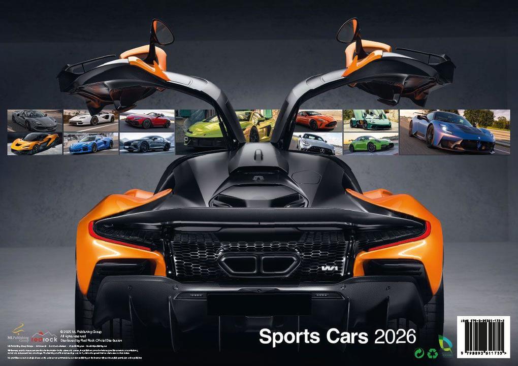 Weitere Ansicht: Sports Cars 2026 - Sportwagen - Autos Kalender