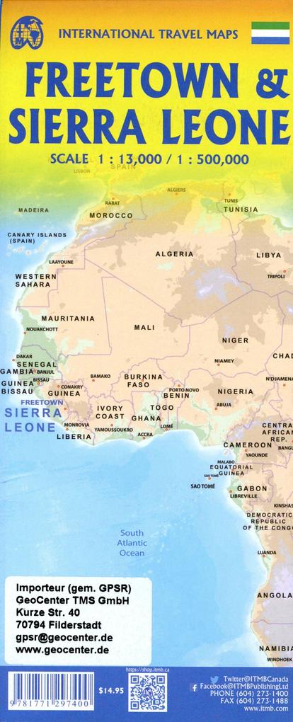 Weitere Ansicht: Sierra Leone & Freetown