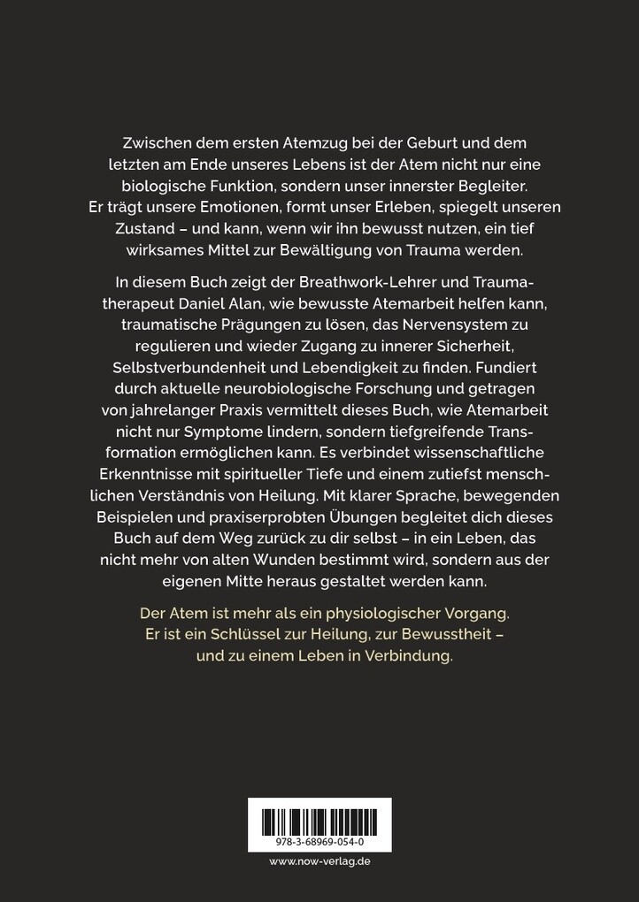 Weitere Ansicht: Atem - Die Lösung für dein Trauma | Daniel Alan