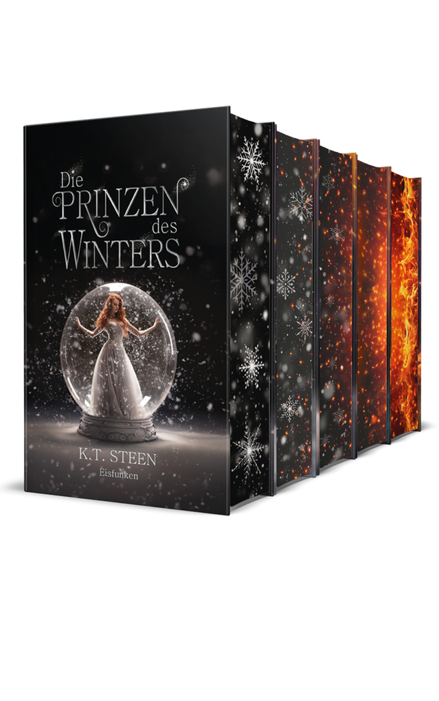 Weitere Ansicht: Die Prinzen des Winters. Eisflammen (Eisfeuer-Saga 3) | K. T. Steen
