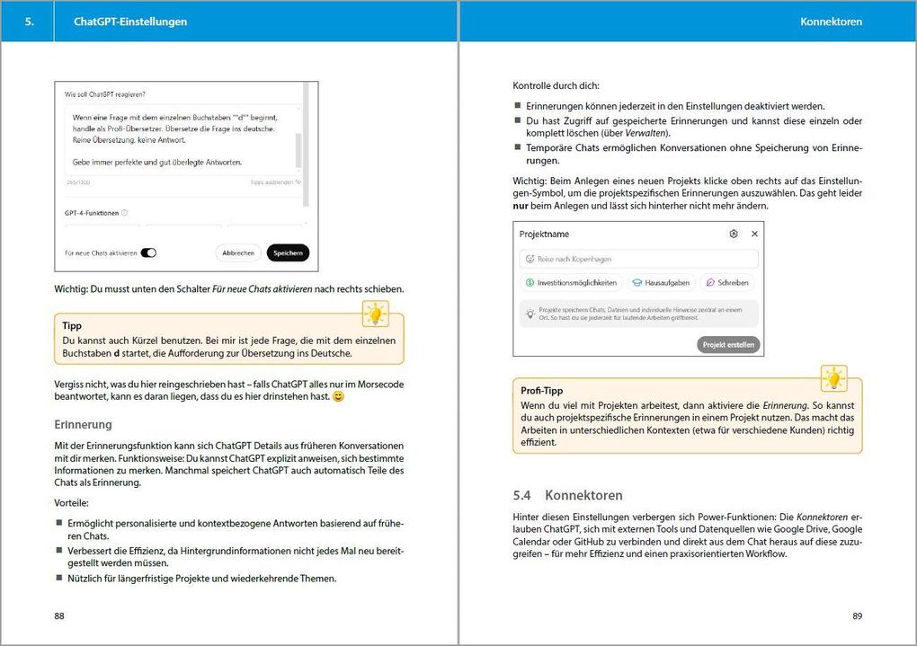 Weitere Ansicht: ChatGPT - Das Praxisbuch | Oliver Bock, Florian Knust
