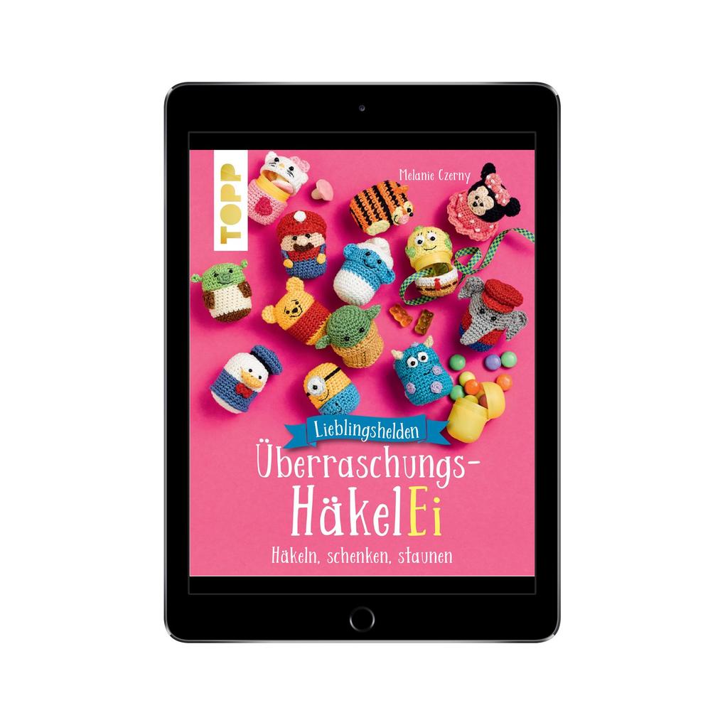 Produktbild: Lieblingshelden Überraschungs-HäkelEi (kreativ.kompakt.) | Melanie Czerny