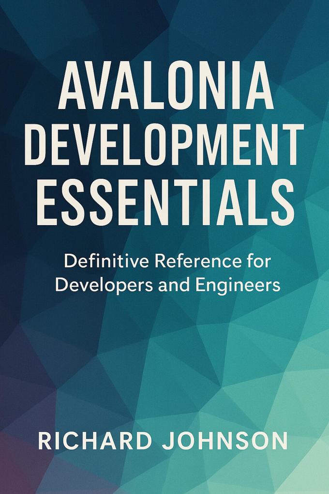 Produktbild: Avalonia Development Essentials | Richard Johnson