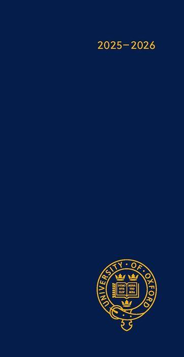 Produktbild: Oxford University Pocket Diary 2025-2026