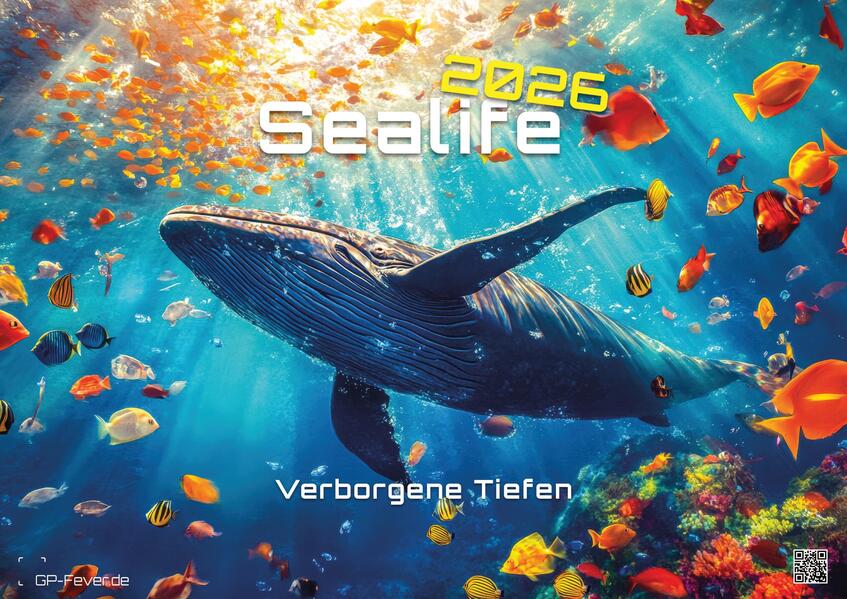 Produktbild: Sealife - verborgene Tiefen - 2026 - Kalender DIN A2