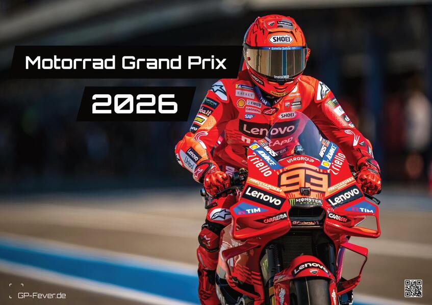 Produktbild: Motorrad Grand Prix 2026 - Kalender | MotoGP DIN A2