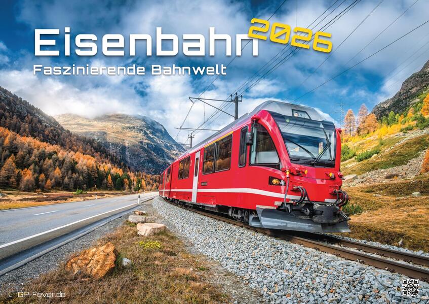 Produktbild: Eisenbahn - faszinierende Bahnwelt - 2026 - Kalender DIN A2