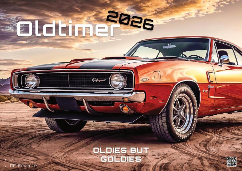 Produktbild: Oldtimer - OLDIES BUT GOLDIES - 2026 - Kalender DIN A3
