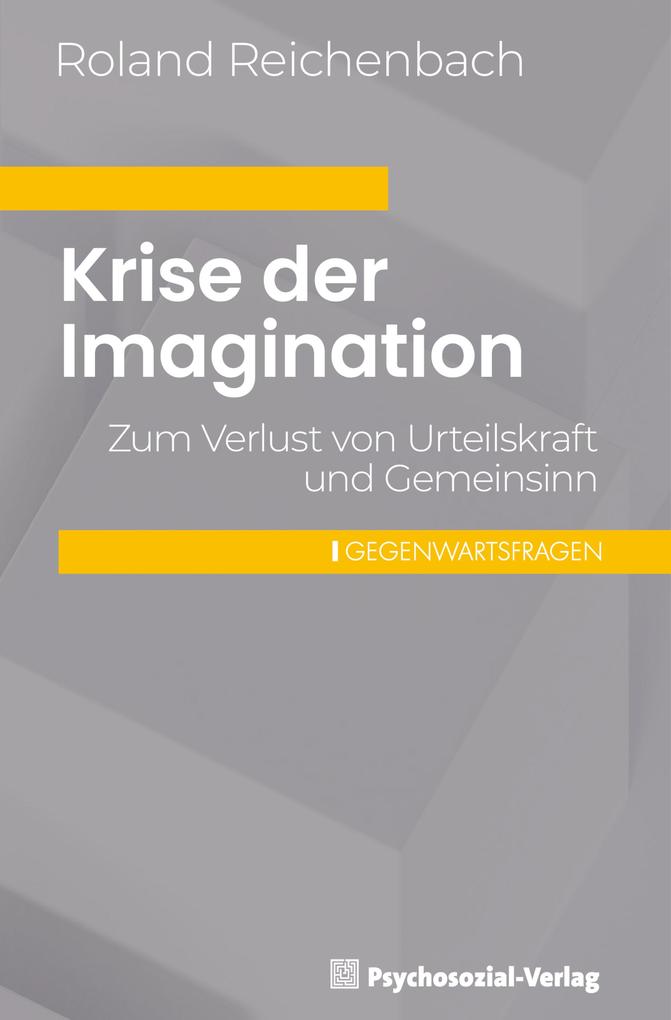 Produktbild: Krise der Imagination | Roland Reichenbach