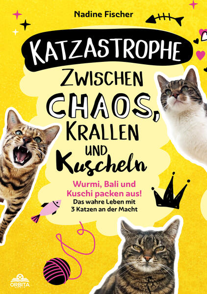 Produktbild: Katzastrophe - Zwischen Chaos, Krallen und Kuscheln | Nadine Fischer