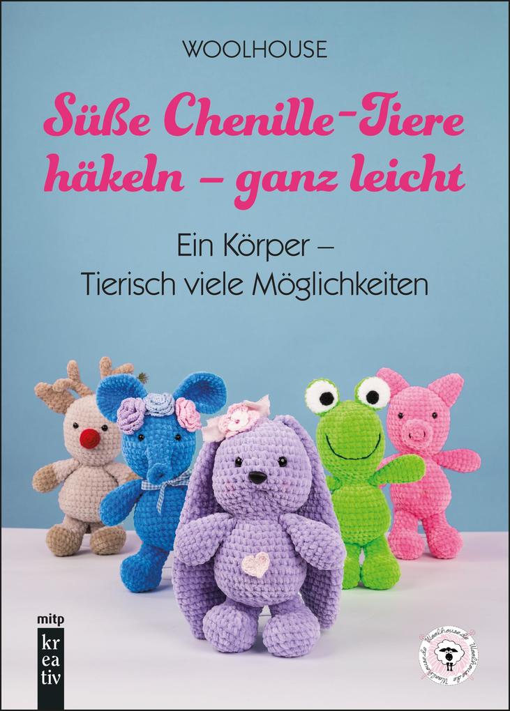 Produktbild: Süße Chenille-Tiere häkeln - ganz leicht
