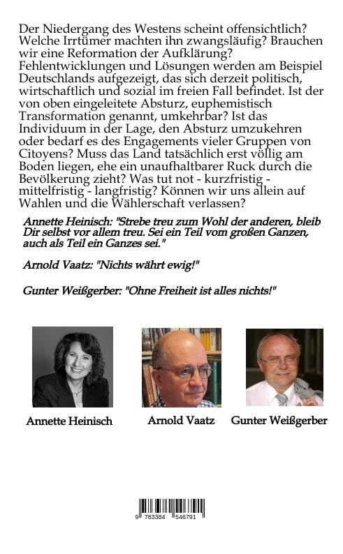Weitere Ansicht: Der moderne Staat | Annette Heinisch, Gunter Weißgerber, Arnold Vaatz