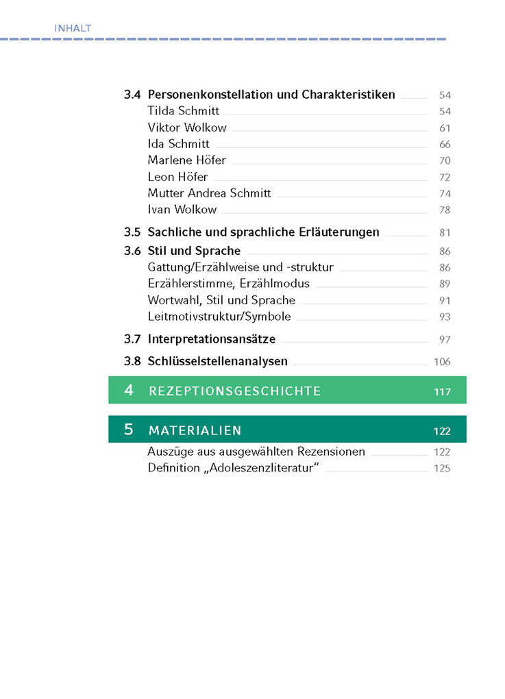 Weitere Ansicht: 22 Bahnen von Caroline Wahl - Textanalyse und Interpretation | Caroline Wahl