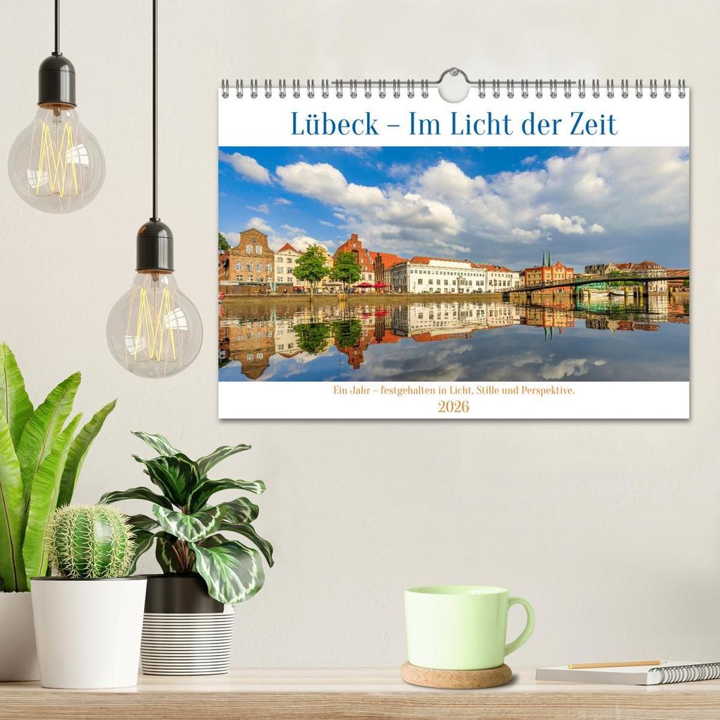 Weitere Ansicht: Lübeck - Im Licht der Zeit (Wandkalender 2026 DIN A4 quer), CALVENDO Monatskalender | Constantin Ticu, Calvendo