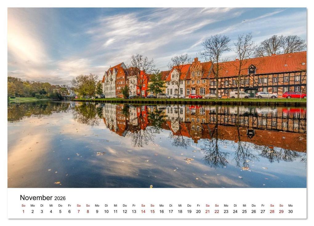 Weitere Ansicht: Lübeck - Im Licht der Zeit (Wandkalender 2026 DIN A4 quer), CALVENDO Monatskalender | Constantin Ticu, Calvendo
