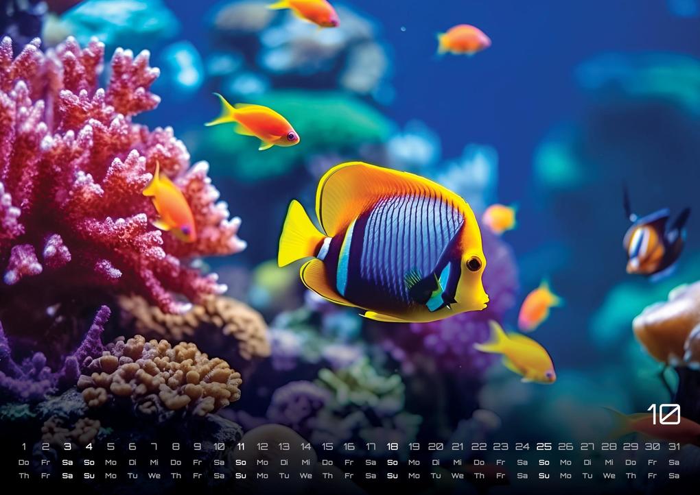 Weitere Ansicht: Sealife - verborgene Tiefen - 2026 - Kalender DIN A2