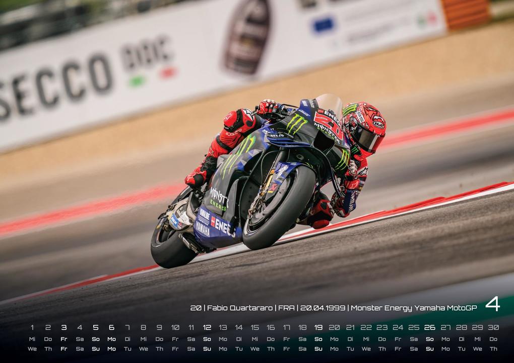 Weitere Ansicht: Motorrad Grand Prix 2026 - Kalender | MotoGP DIN A2