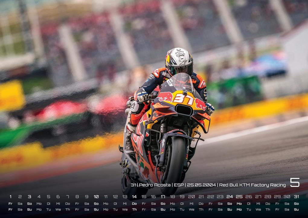 Weitere Ansicht: Motorrad Grand Prix 2026 - Kalender | MotoGP DIN A2