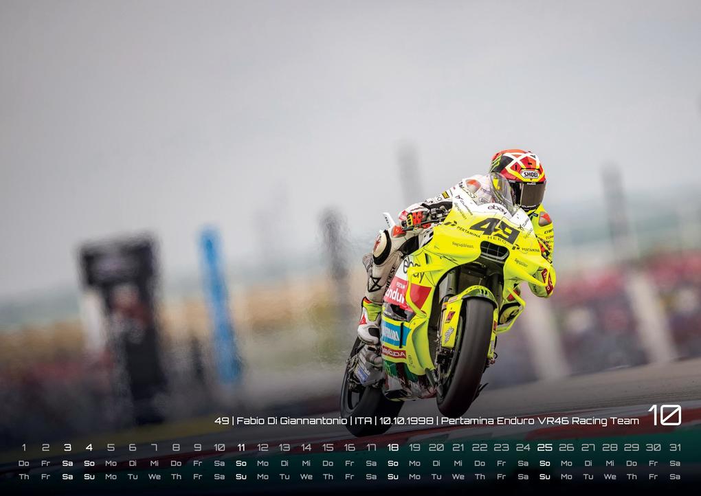 Weitere Ansicht: Motorrad Grand Prix 2026 - Kalender | MotoGP DIN A2