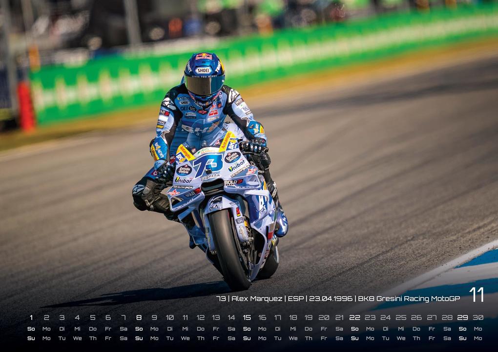 Weitere Ansicht: Motorrad Grand Prix 2026 - Kalender | MotoGP DIN A2