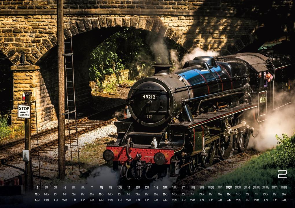 Weitere Ansicht: Eisenbahn - faszinierende Bahnwelt - 2026 - Kalender DIN A2