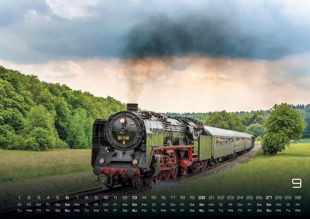 Weitere Ansicht: Eisenbahn - faszinierende Bahnwelt - 2026 - Kalender DIN A2