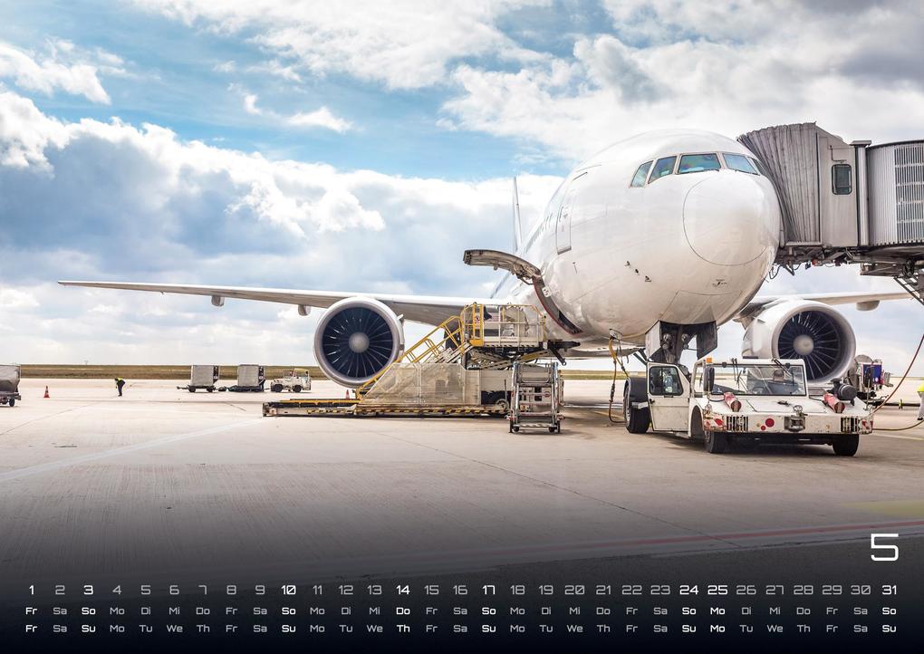Weitere Ansicht: Planes - Über den Wolken - Flugzeuge - 2026 - Kalender DIN A3