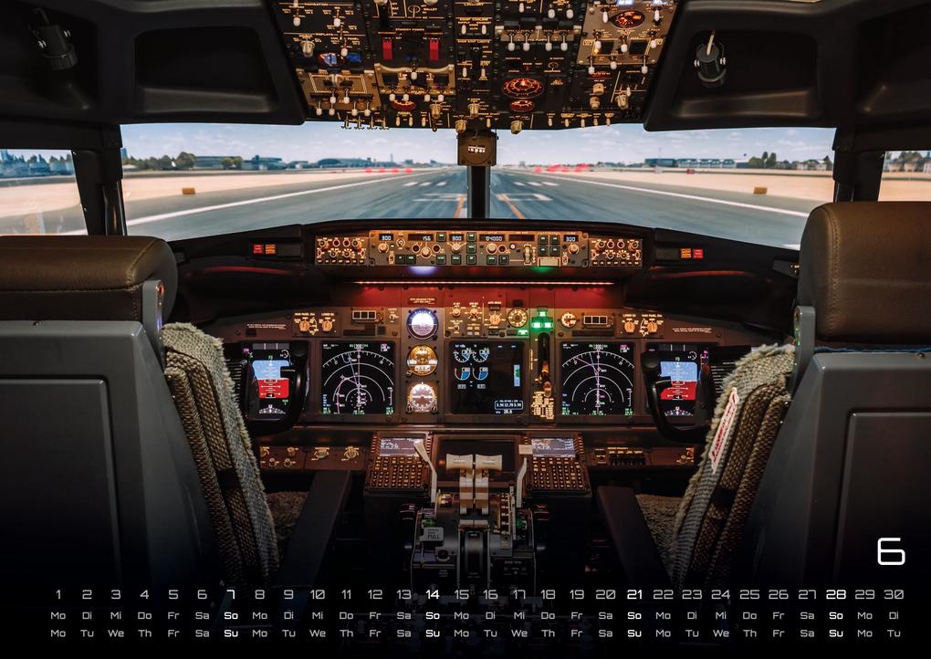 Weitere Ansicht: Planes - Über den Wolken - Flugzeuge - 2026 - Kalender DIN A3