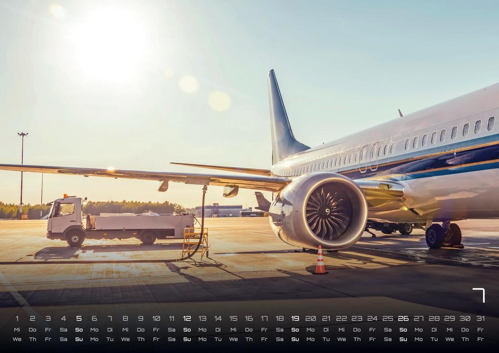 Weitere Ansicht: Planes - Über den Wolken - Flugzeuge - 2026 - Kalender DIN A3