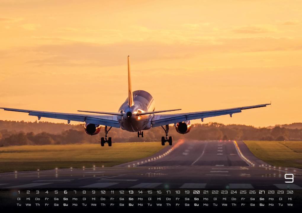 Weitere Ansicht: Planes - Über den Wolken - Flugzeuge - 2026 - Kalender DIN A3