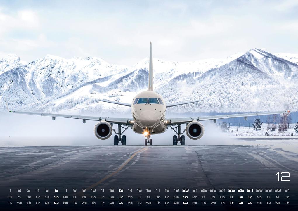 Weitere Ansicht: Planes - Über den Wolken - Flugzeuge - 2026 - Kalender DIN A3