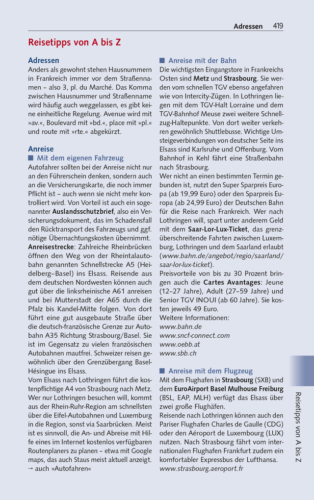 Weitere Ansicht: TRESCHER Reiseführer Elsass und Lothringen | Günter Schenk