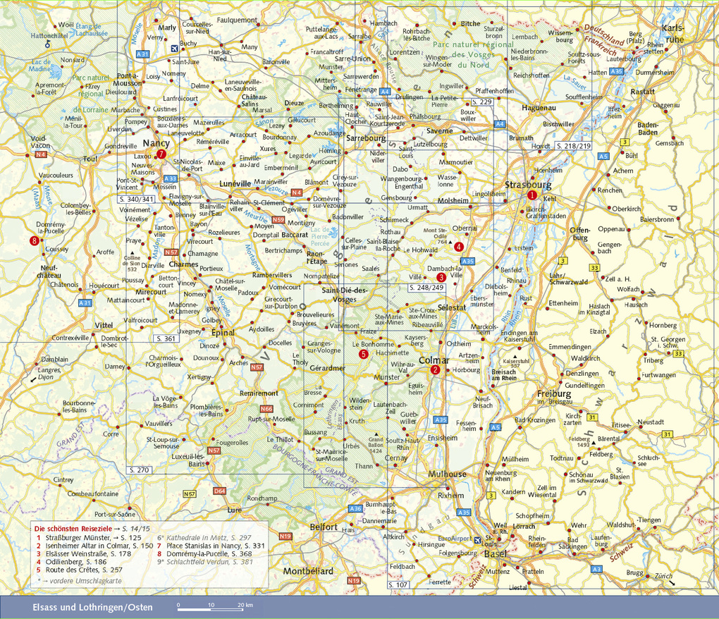 Weitere Ansicht: TRESCHER Reiseführer Elsass und Lothringen | Günter Schenk