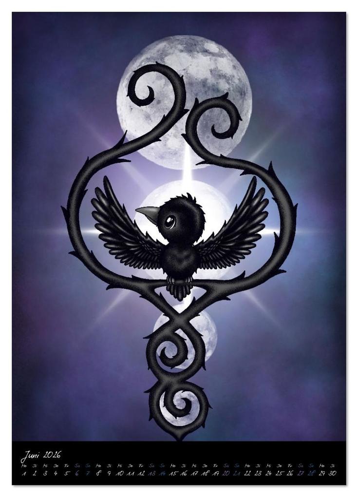 Weitere Ansicht: Gothic Fantasy Tiere (Wandkalender 2026 DIN A4 hoch), CALVENDO Monatskalender | Pezi Creation, Calvendo