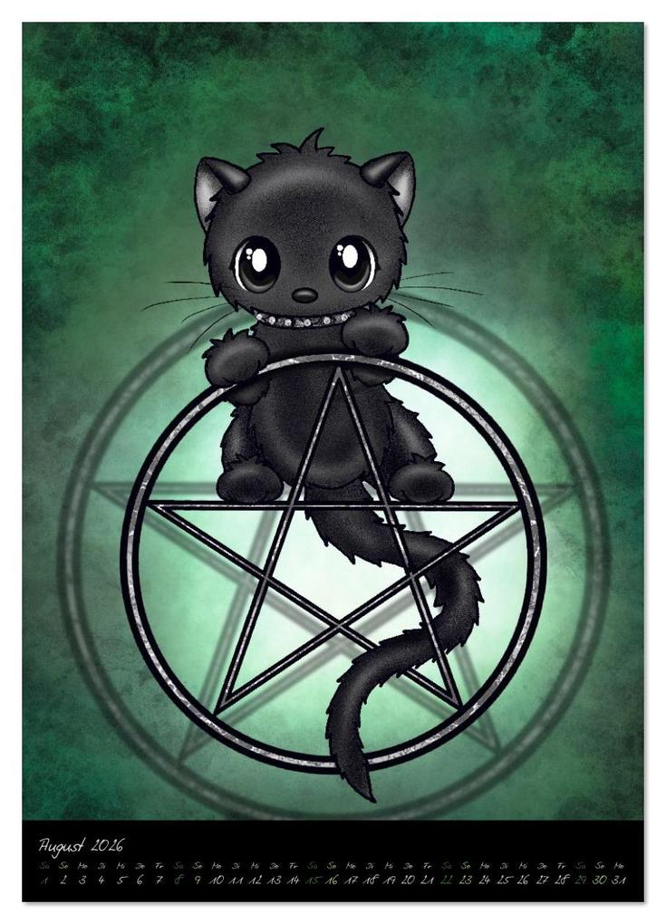 Weitere Ansicht: Gothic Fantasy Tiere (Wandkalender 2026 DIN A4 hoch), CALVENDO Monatskalender | Pezi Creation, Calvendo