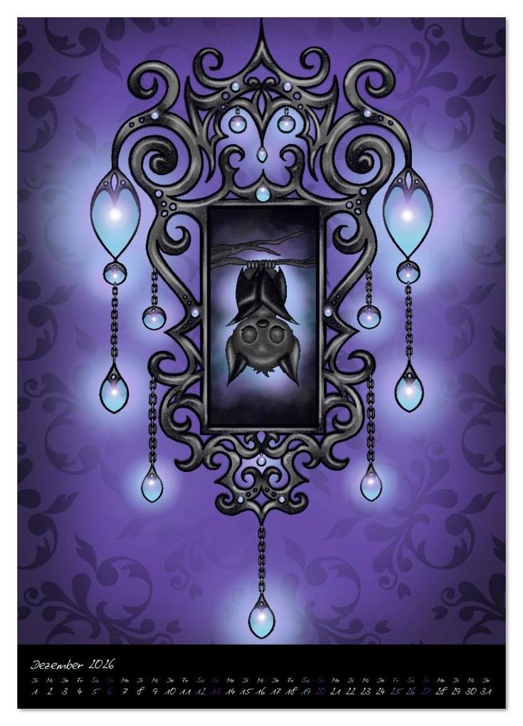 Weitere Ansicht: Gothic Fantasy Tiere (Wandkalender 2026 DIN A4 hoch), CALVENDO Monatskalender | Pezi Creation, Calvendo