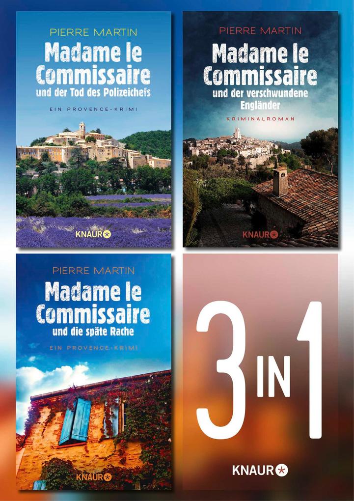 Produktbild: Madame le Commissaire Band 1-3. Krimi-Bundle | Pierre Martin