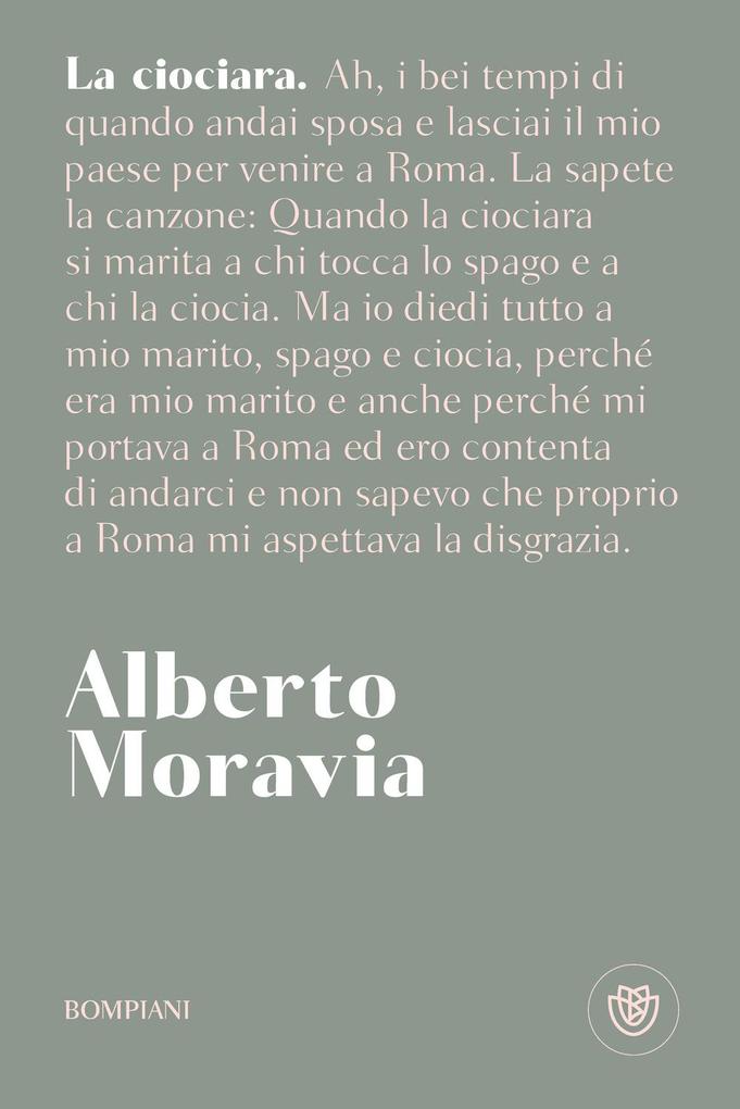 Produktbild: La ciociara | Alberto Moravia