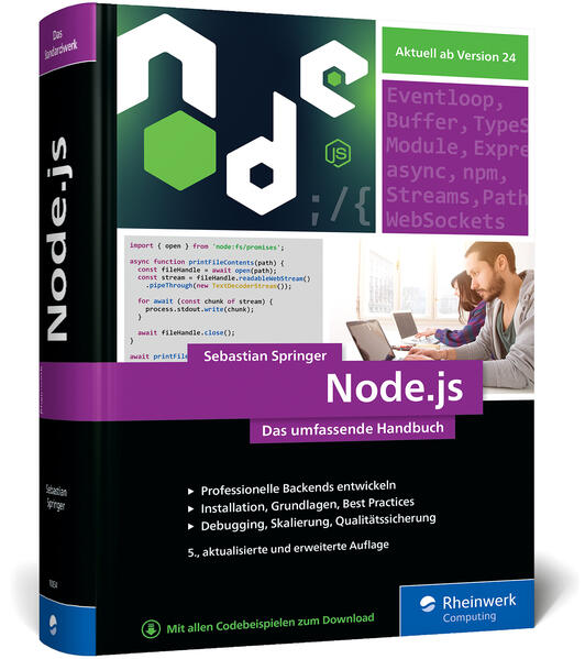 Produktbild: Node.js | Sebastian Springer