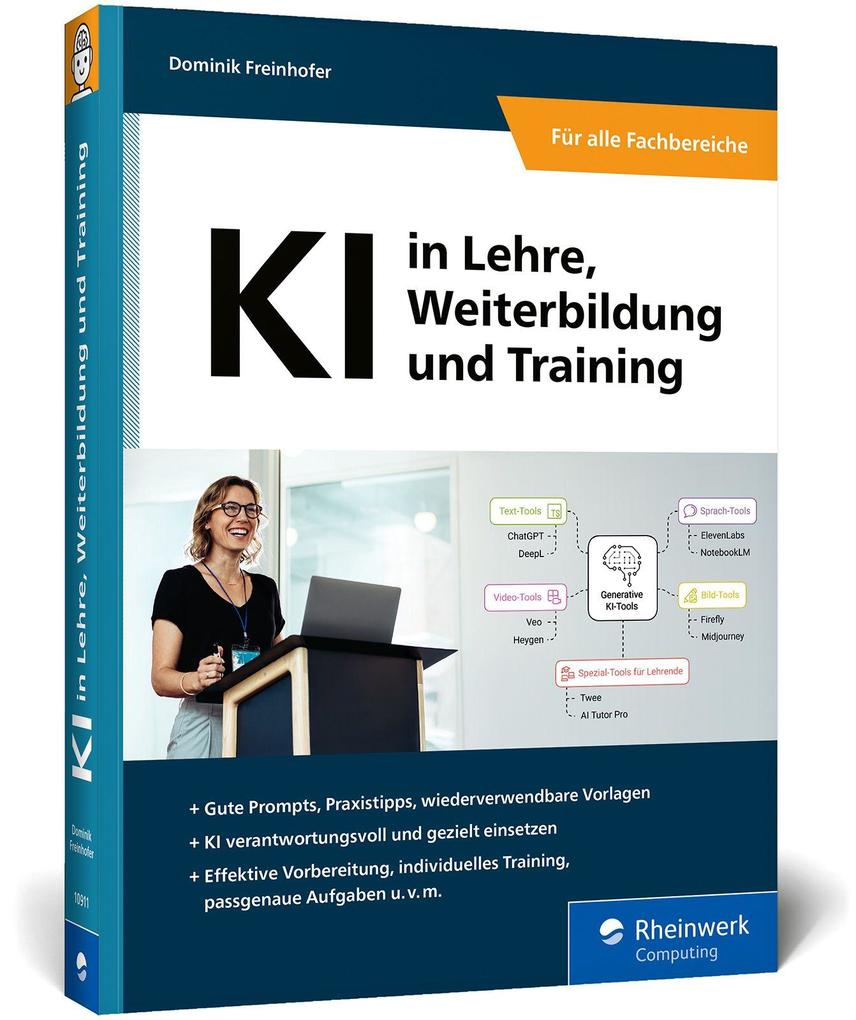 Produktbild: KI in Lehre, Weiterbildung und Training | Dominik Freinhofer