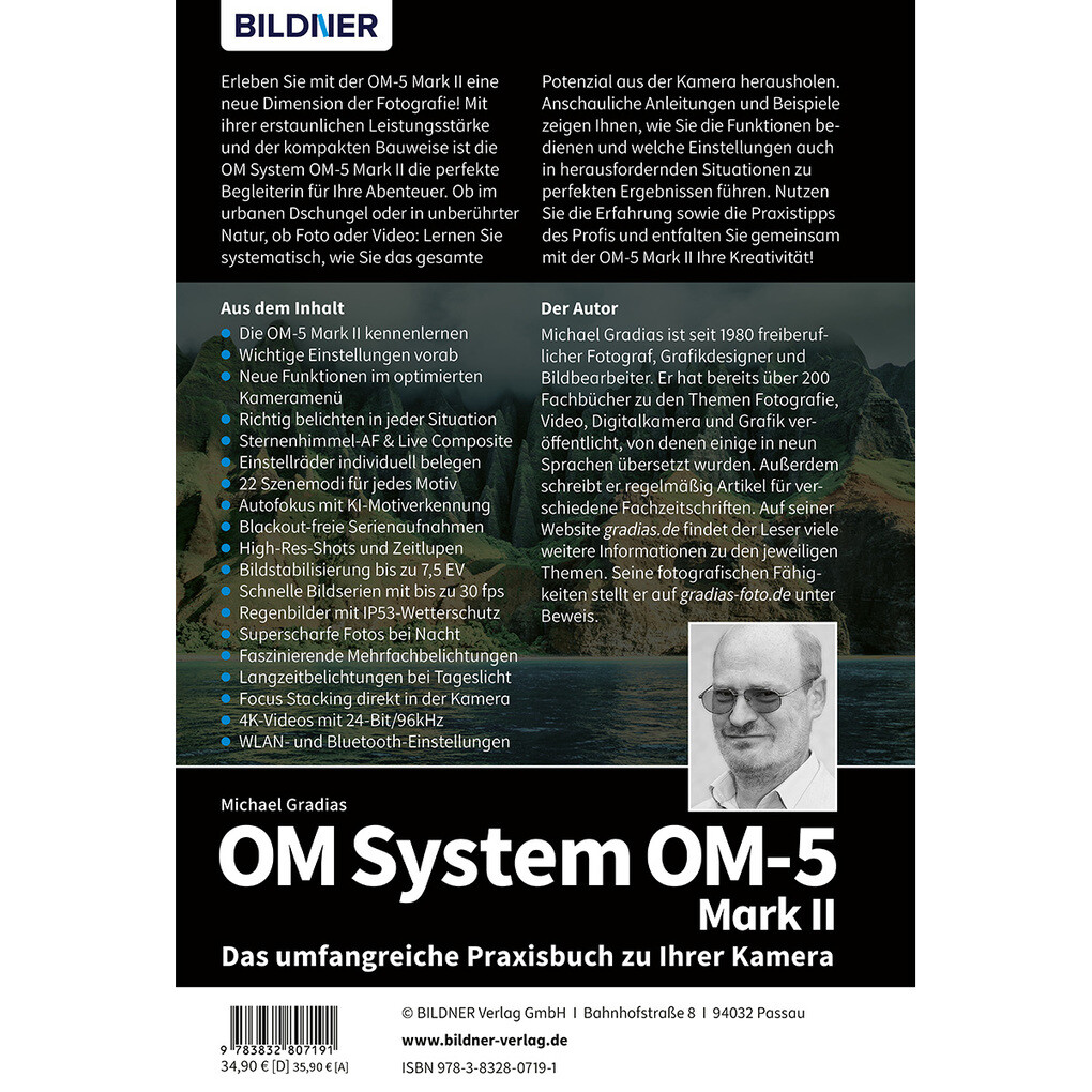 Weitere Ansicht: OM System OM-5 Mark II - Das umfangreiche Praxisbuch zu Ihrer Kamera | Michael Gradias