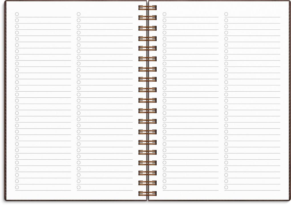 Weitere Ansicht: Burde Kalender 2026 Senator A6 Twist braun