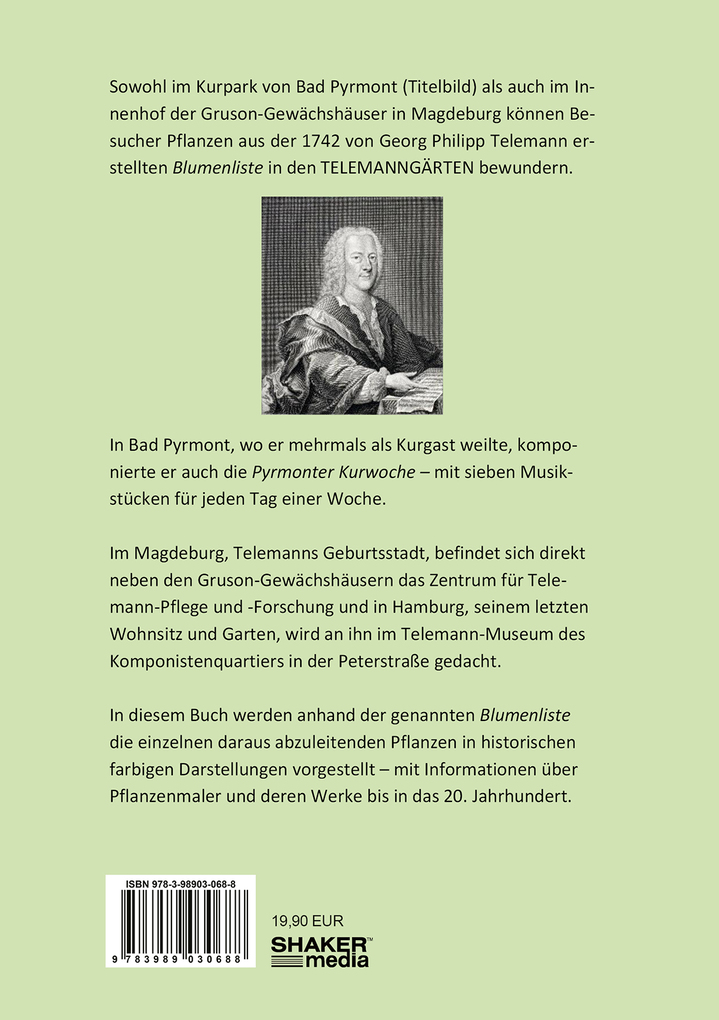 Weitere Ansicht: Aus Georg Philipp Telemanns Garten | Georg Schwedt