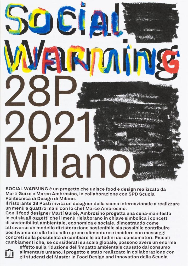 Produktbild: Social warming | Martí Guixé, Marco Ambrosino