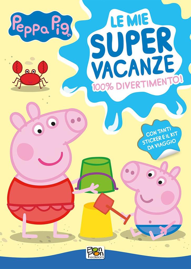 Produktbild: Le mie super vacanze. Activity book. Peppa Pig