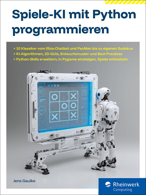 Produktbild: Spiele-KI mit Python programmieren | Jens Gaulke